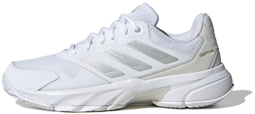 (Women) adidas CourtJam Control 3 'White Silver Metallic' ID2457 Buy (Women) adidas CourtJam Control 3 'White Silver Metallic' ID2457