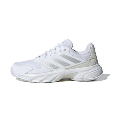 (W) adidas CourtJam Control 3 'White Silver Metallic'