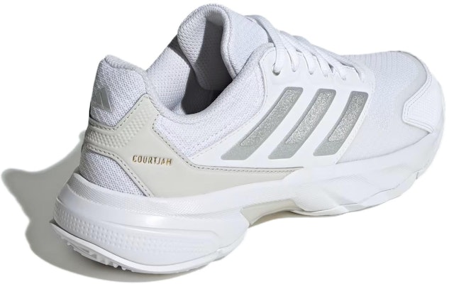 (Women) adidas CourtJam Control 3 'White Silver Metallic' ID2457 Shop (Women) adidas CourtJam Control 3 'White Silver Metallic' ID2457