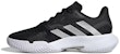 (W) adidas CourtJam Control 'Hitam Perak Metalik' ID1545