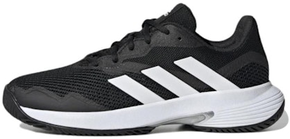 (Women) adidas CourtJam Control 'Black Silver Metallic' GX6421 (Women) adidas CourtJam Control 'Black Silver Metallic' GX6421