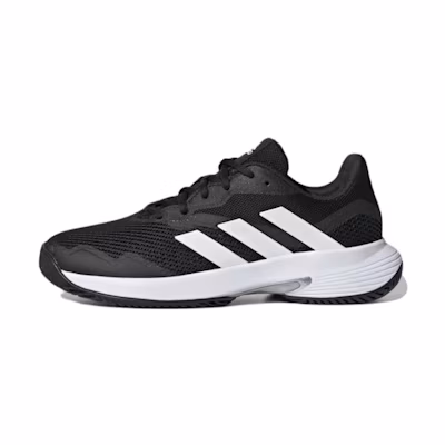 (W) adidas CourtJam Control 'Black Silver Metallic'