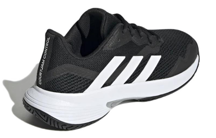 Shop (W) adidas CourtJam Control ''Noir Argent Métallique'' GX6421
