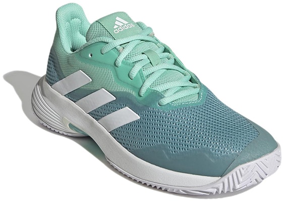 (Women) adidas Courtjam Control 'Blue Green White' GW6259 Lookbook (Women) adidas Courtjam Control 'Blue Green White' GW6259