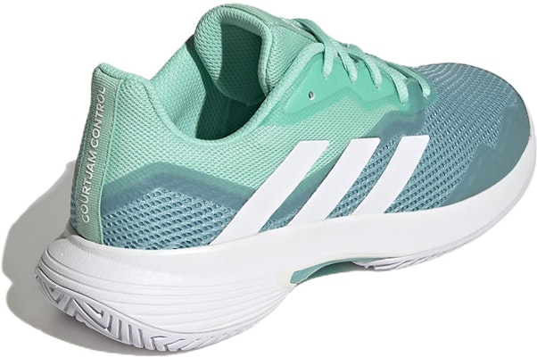 (Women) adidas Courtjam Control 'Blue Green White' GW6259 Shop (Women) adidas Courtjam Control 'Blue Green White' GW6259