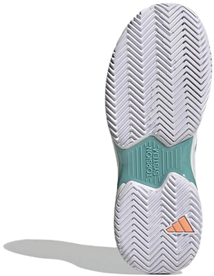 (Women) adidas Courtjam Control 'Blue Green White' GW6259 Details for (Women) adidas Courtjam Control 'Blue Green White' GW6259