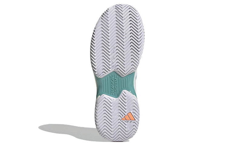 Details for (W) adidas Courtjam Control ''Bleu Vert Blanc'' GW6259