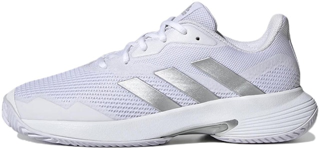 (W) adidas CourtJam Control 'Blanco Plateado Metálico' GY1334 Buy (W) adidas CourtJam Control 'Blanco Plateado Metálico' GY1334