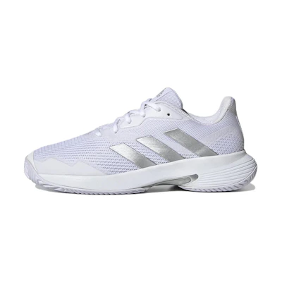 (W) adidas CourtJam Control 'White Silver Metallic'