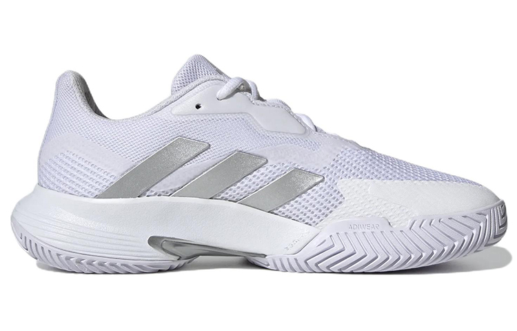Order (女性) adidas CourtJam Control '白銀金屬' GY1334