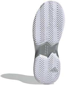(W) adidas CourtJam Control 'Blanco Plateado Metálico' GY1334 Details for (W) adidas CourtJam Control 'Blanco Plateado Metálico' GY1334