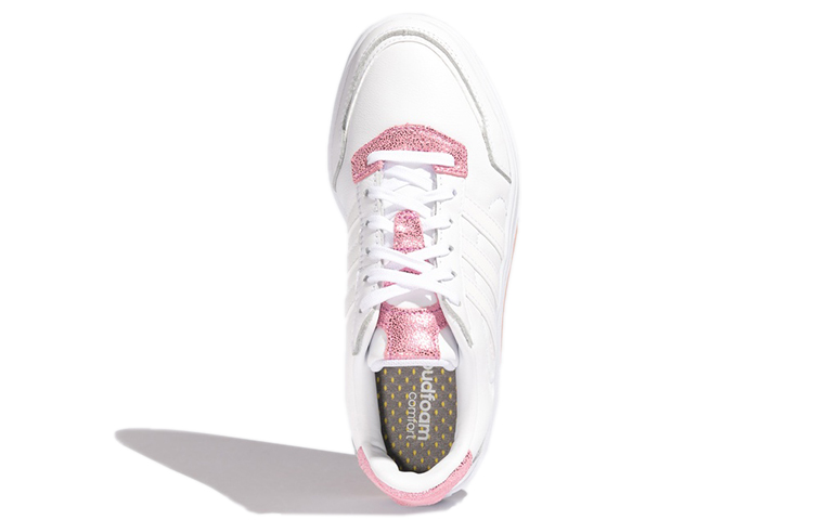 Purchase (W) 阿迪达斯 Courtmaster '白色 清粉色' FY8661