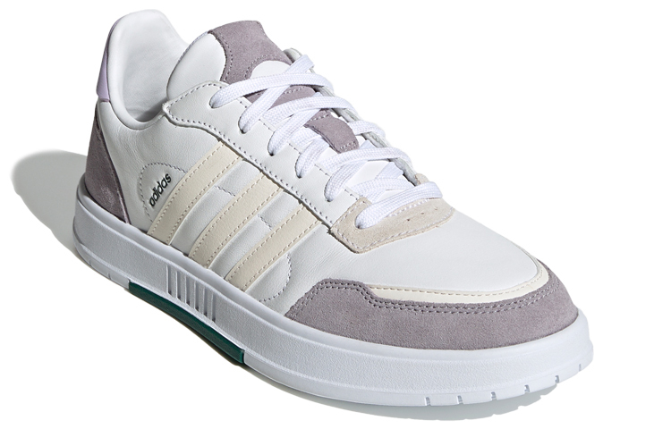 Lookbook (W) 阿迪达斯 Courtmaster '白色紫色调' FW9364