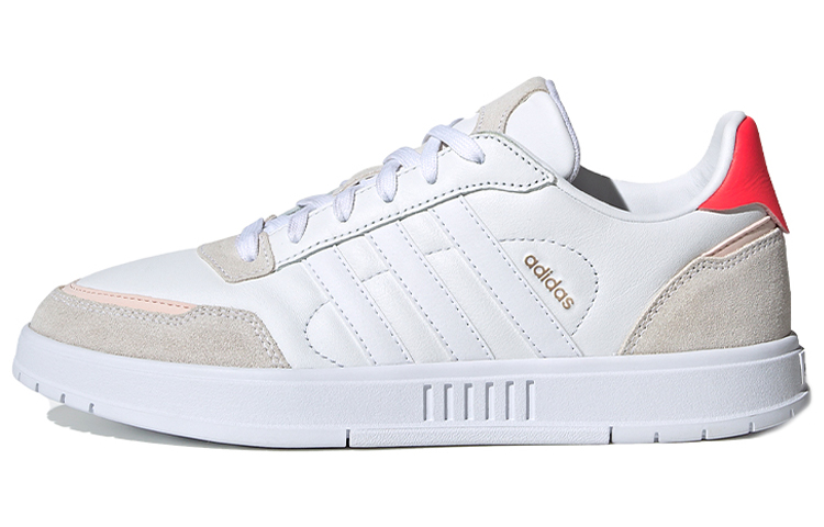 (Women) adidas Courtmaster 'White Signal Pink' FW9363