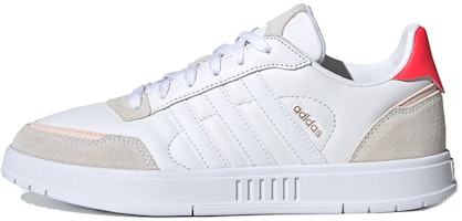 (Women) adidas Courtmaster 'White Signal Pink' FW9363 (Women) adidas Courtmaster 'White Signal Pink' FW9363