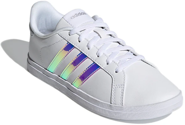 (W) 아디다스 코트포인트 '화이트 이리데슨트' FY8402 Lookbook (W) 아디다스 코트포인트 '화이트 이리데슨트' FY8402