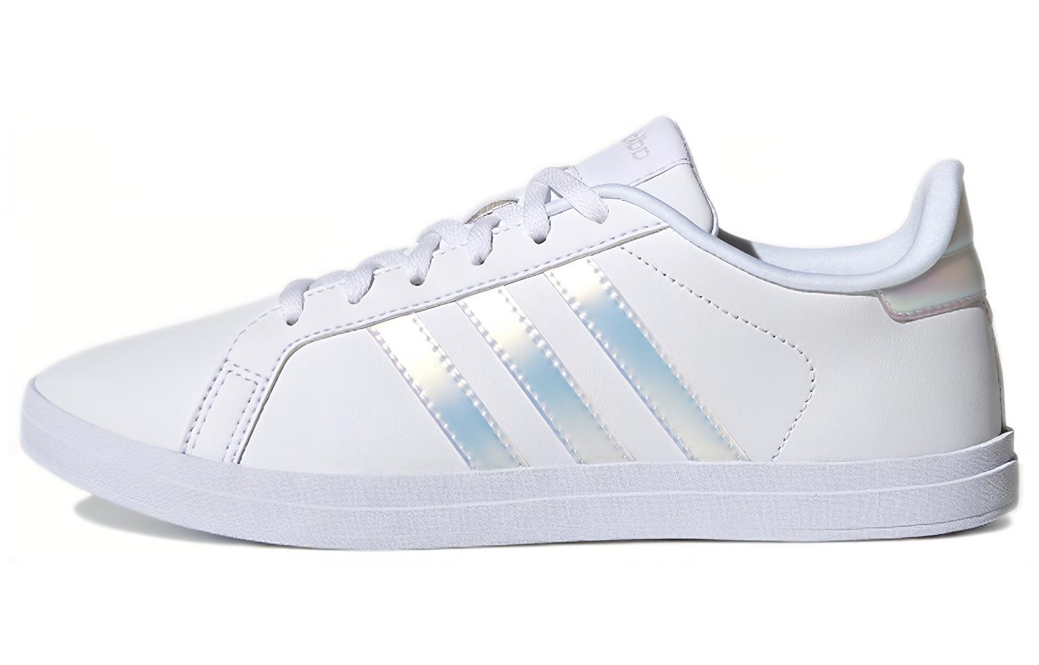 (Women) adidas Courtpoint 'White Iridescent' GY1123