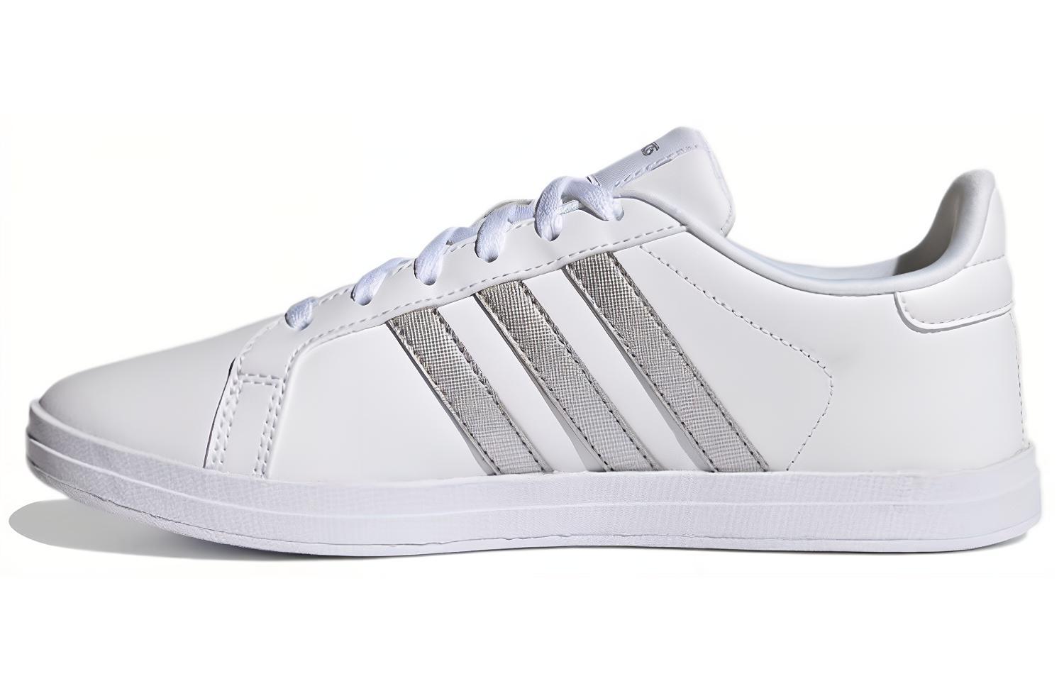 (Women) adidas Courtpoint 'White Silver Metallic' FY8407