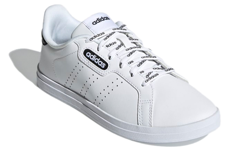 Lookbook (W) 阿迪达斯 Courtpoint Base '白色黑色' FY8415