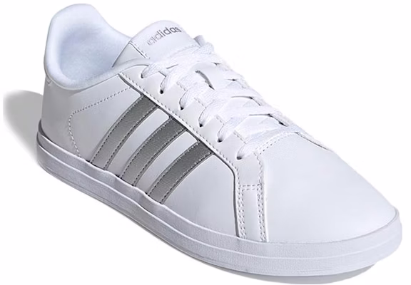 (W) 아디다스 코트포인트 X '화이트 실버 메탈릭' FW7376 Lookbook (W) 아디다스 코트포인트 X '화이트 실버 메탈릭' FW7376