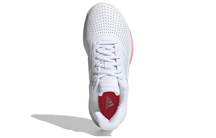 Purchase (W) adidas Courtsmash Blanc/Bleu FW0644
