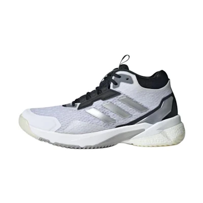 (W) adidas Crazyflight 5 Mid Indoor 'White Silver Metallic Black'