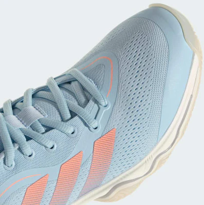 (W) adidas CrazyFlight 7 Indoor Volleybalschoenen Blauw/Oranje/Wit KJ9559 1