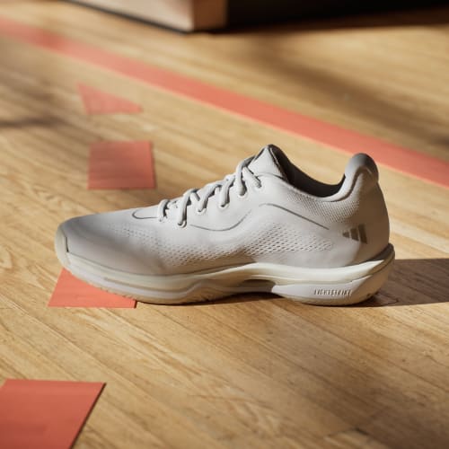 Sizing (W) adidas Crazyflight 7 Chaussures Volleyball Blanc/Argent Métallique/Blanc KJ1277