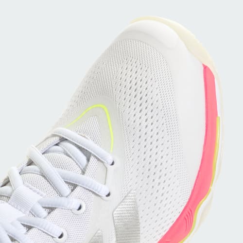 Cheap (W) adidas CrazyFlight 7 Chaussures Volley Blanc/Gris Métallique/Turbo Solaire KI7938