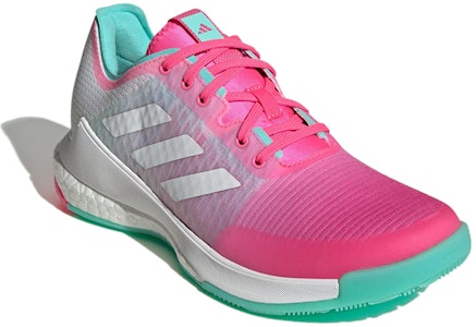 (女性款)adidas Crazyflight 'Lucid Pink White' HP3339 Lookbook (女性款)adidas Crazyflight 'Lucid Pink White' HP3339