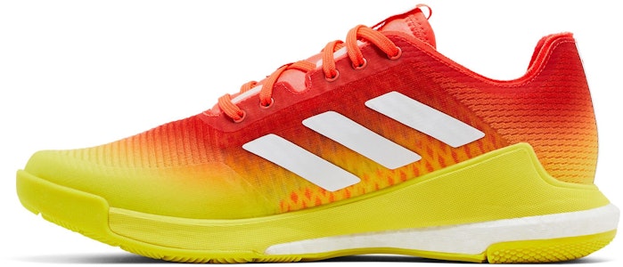 (W) 阿迪达斯Crazyflight红酸黄色运动鞋 H04940 Lookbook (W) 阿迪达斯Crazyflight红酸黄色运动鞋 H04940