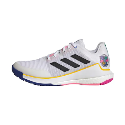 (W) adidas Crazyflight 'White Pink Blue'