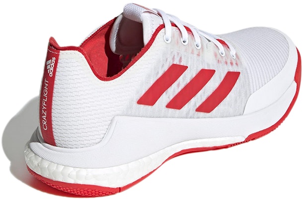 (W) adidas Crazyflight Blanco/Rojo FZ4670 Shop (W) adidas Crazyflight Blanco/Rojo FZ4670