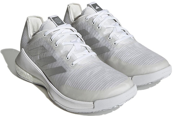 (W) adidas Crazyflight 'Putih Perak Metalik' HR0635 Lookbook (W) adidas Crazyflight 'Putih Perak Metalik' HR0635