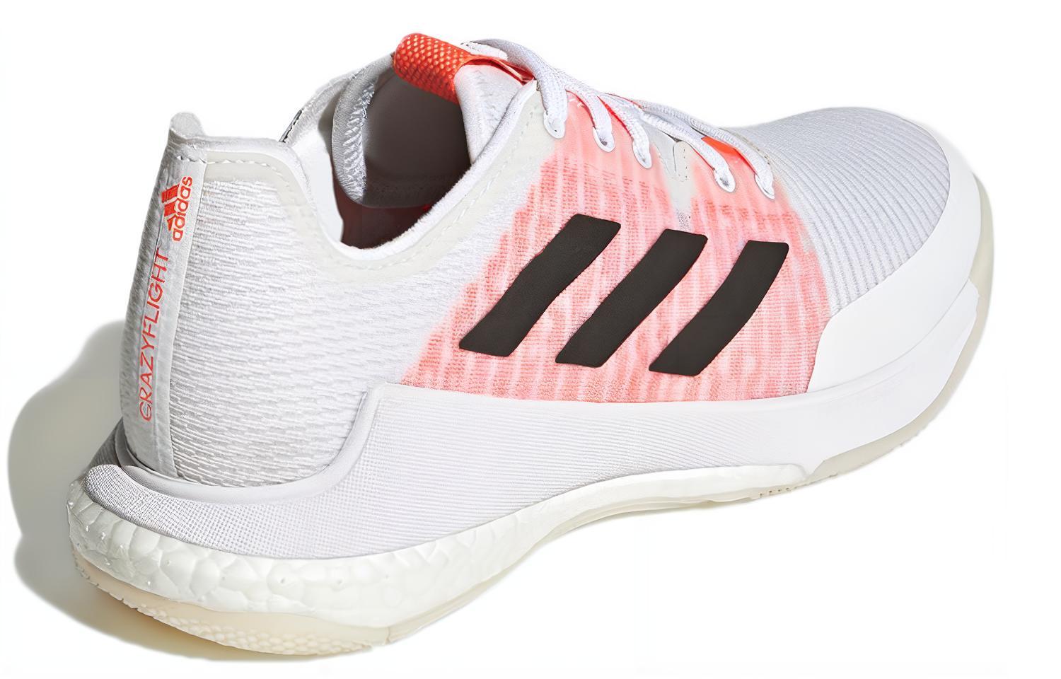 Shop (W) adidas Crazyflight ''Bianco Solar Rosso'' FZ4672