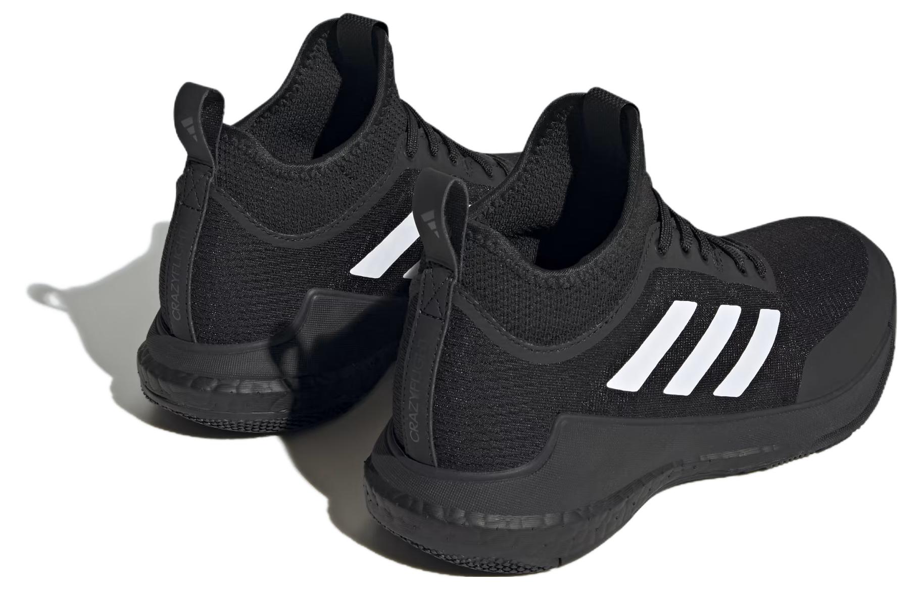 Purchase (W) adidas Crazyflight Mid 'Negro Blanco' HQ3490