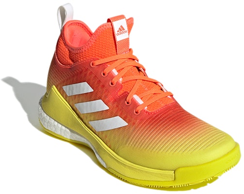 (W) adidas Crazyflight Mid 'Solar Merah Kuning Acid' H04964 Lookbook (W) adidas Crazyflight Mid 'Solar Merah Kuning Acid' H04964