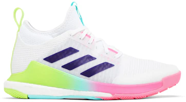 (Women) adidas Crazyflight Mid 'White Purple Pink' HP3337 (Women) adidas Crazyflight Mid 'White Purple Pink' HP3337