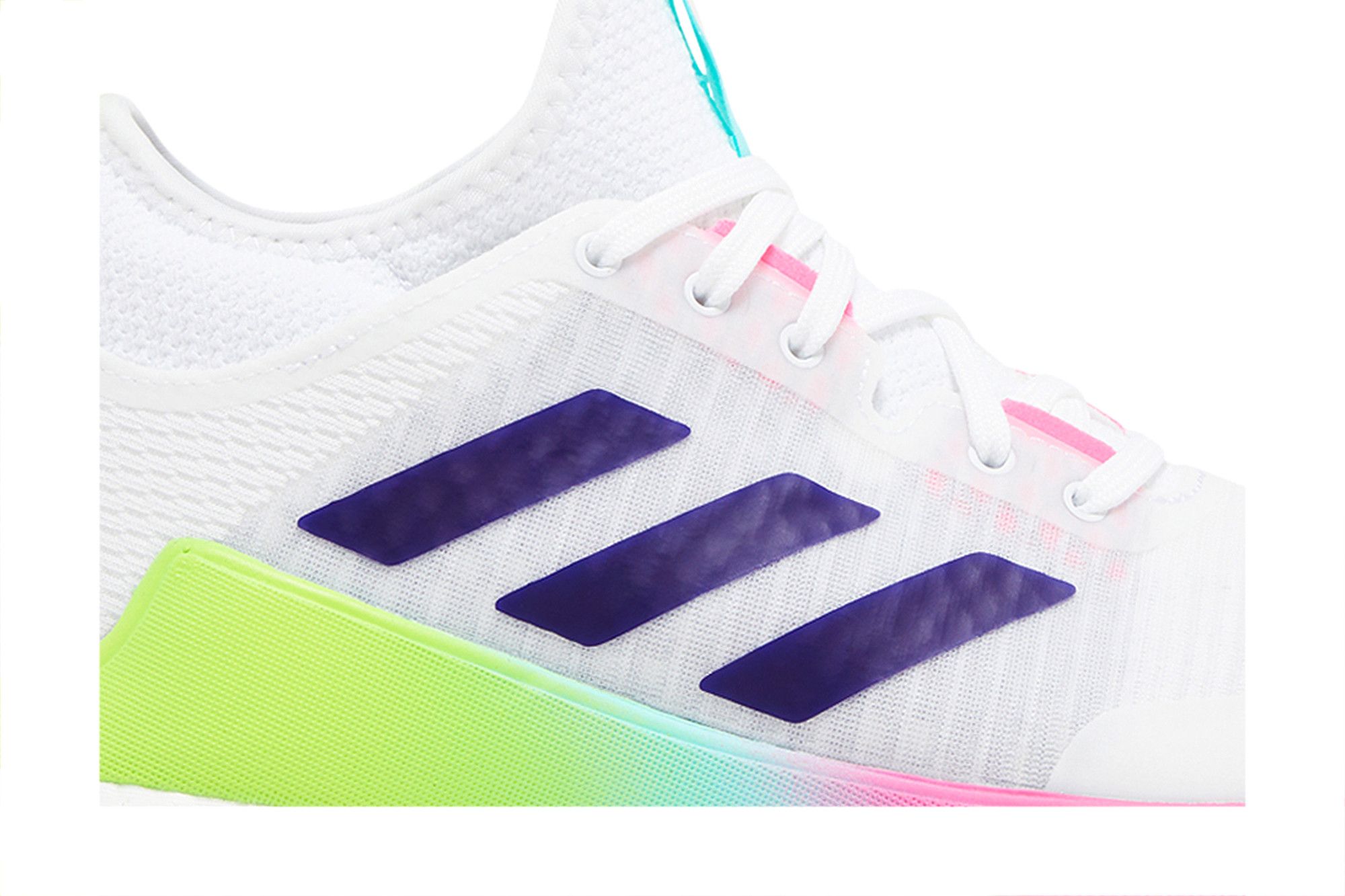 Lookbook (W) adidas Crazyflight Mid 'Blanco Morado Rosa' HP3337