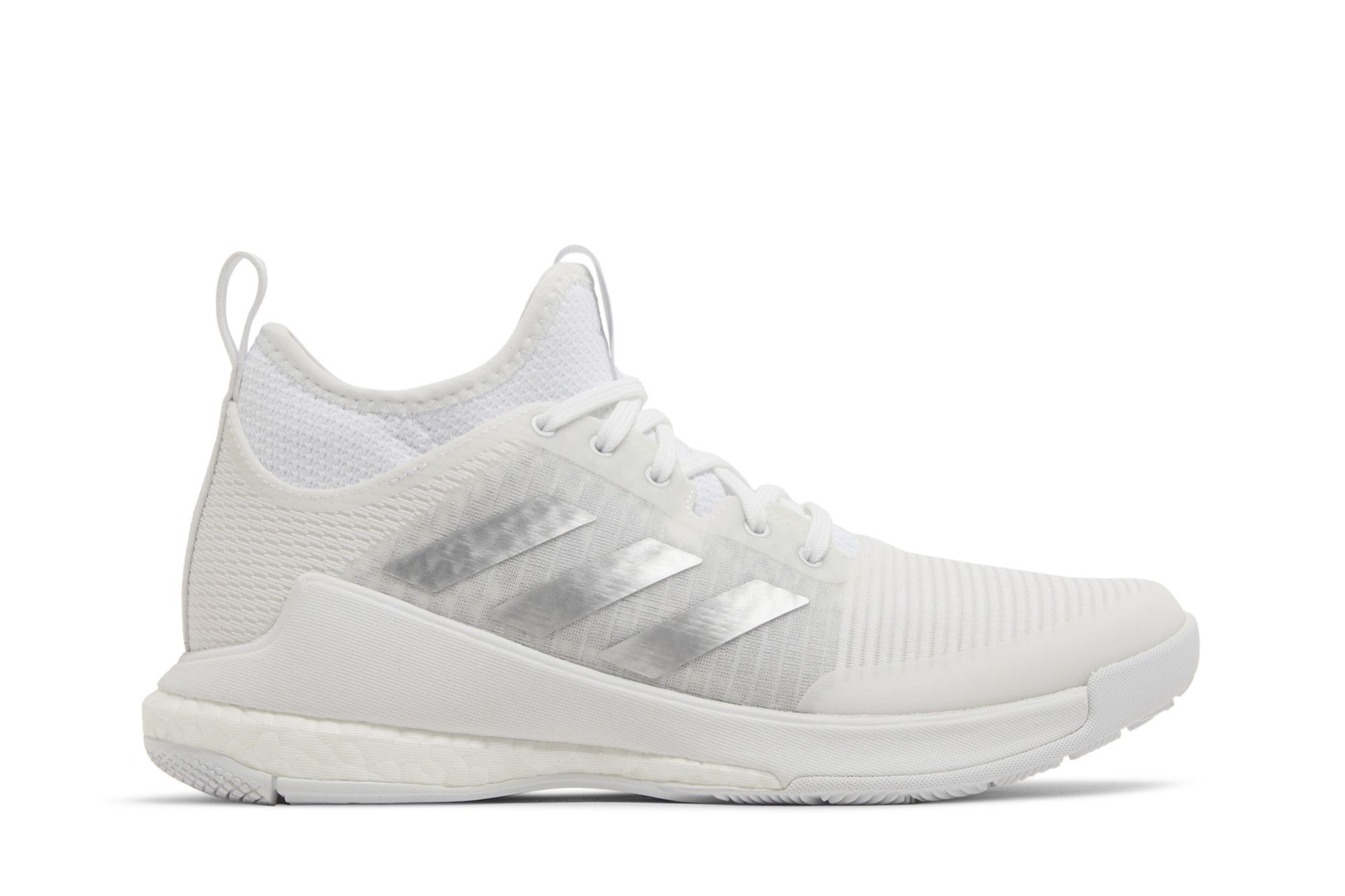 (Women) adidas Crazyflight Mid 'White Silver Metallic' HQ3491