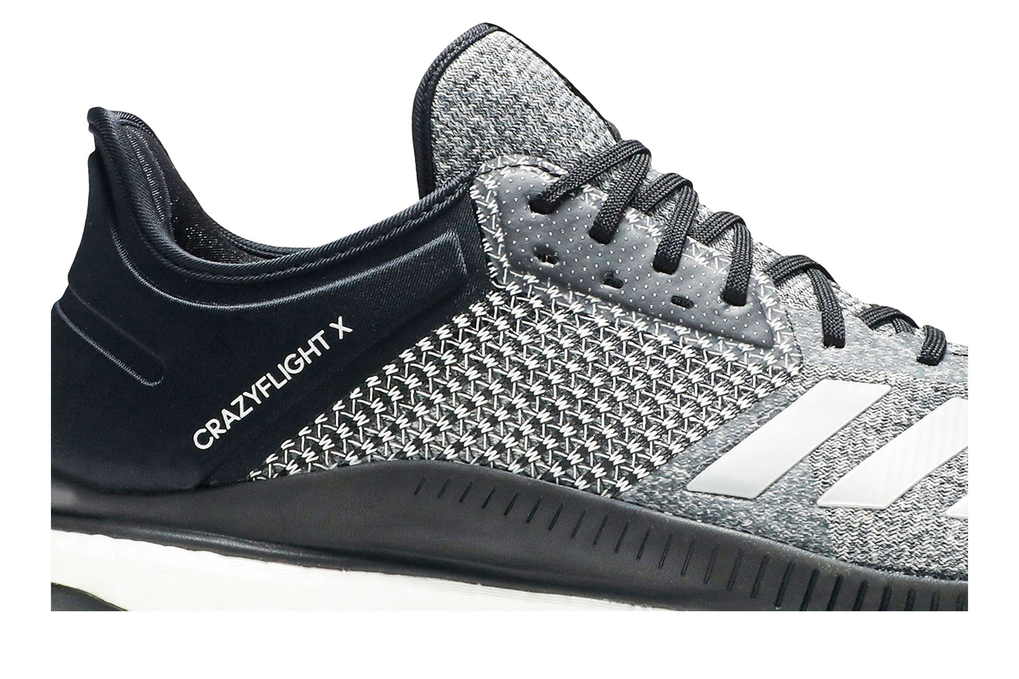 (W) adidas Crazyflight X 2 'Black Silver Metallic' 圖 2