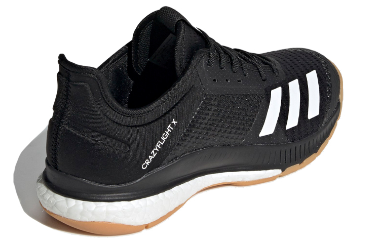 (W) adidas Crazyflight X 3 'Black Gum' 圖 4