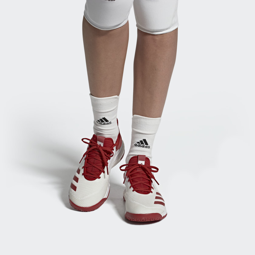 Sizing adidas Crazyflight X 3 女款 白紅