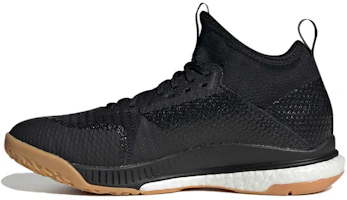 (Women) adidas Crazyflight X 3 Mid 'Core Black Gum' D97823 (Women) adidas Crazyflight X 3 Mid 'Core Black Gum' D97823