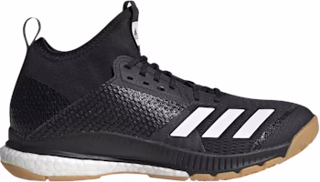 (Women) adidas Crazyflight X 3 Mid 'Core Black Gum' D97823 (Women) adidas Crazyflight X 3 Mid 'Core Black Gum' D97823