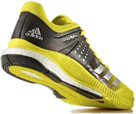 adidas Crazyflight 舒適耐磨排球鞋 黃 男女同款 Lookbook adidas Crazyflight 舒適耐磨排球鞋 黃 男女同款