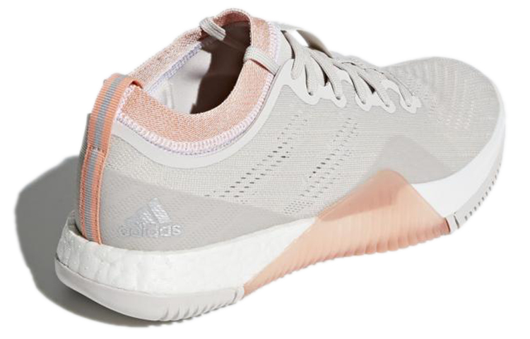 Shop adidas Crazytrain Elite 舒適 運動 耐磨透氣 低筒 跑步鞋 女款 灰