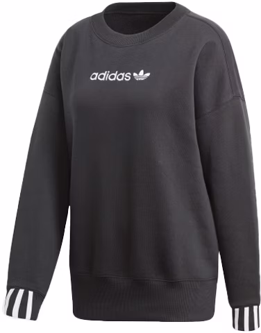 women-adidas-crewneck-pullover-sweatshirt-black-du-7193