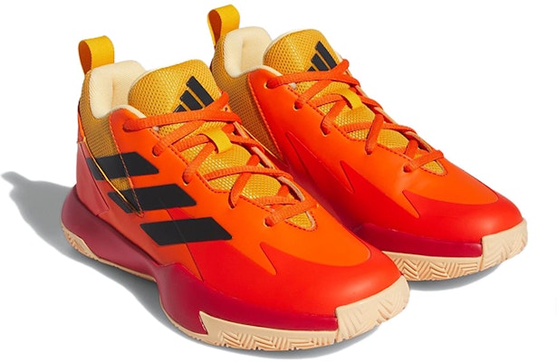 (Women) adidas Cross Em Up 'Orange Yellow' IE9253 Lookbook (Women) adidas Cross Em Up 'Orange Yellow' IE9253