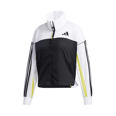 (Women) adidas CVA WB Retro Colorblock Jacket Black/White GF0132